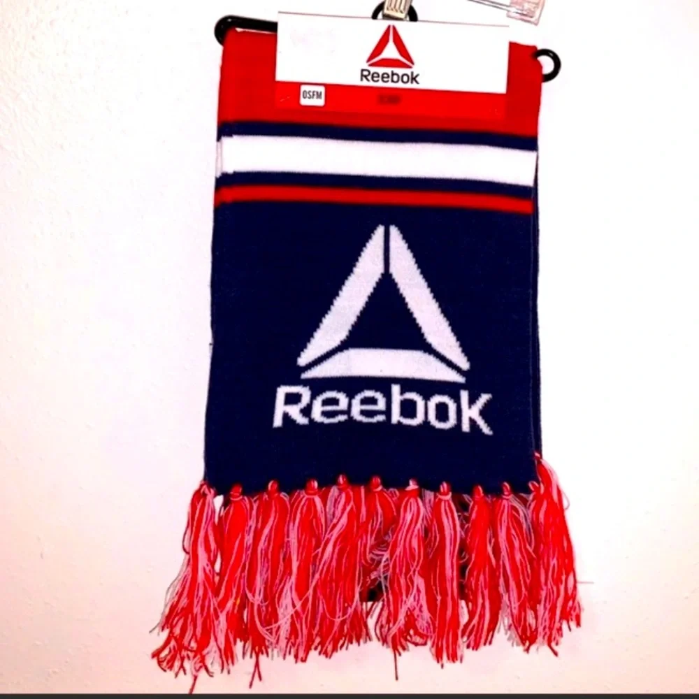 Reebok Knit Rally Mens One Size Fits Most Scarf